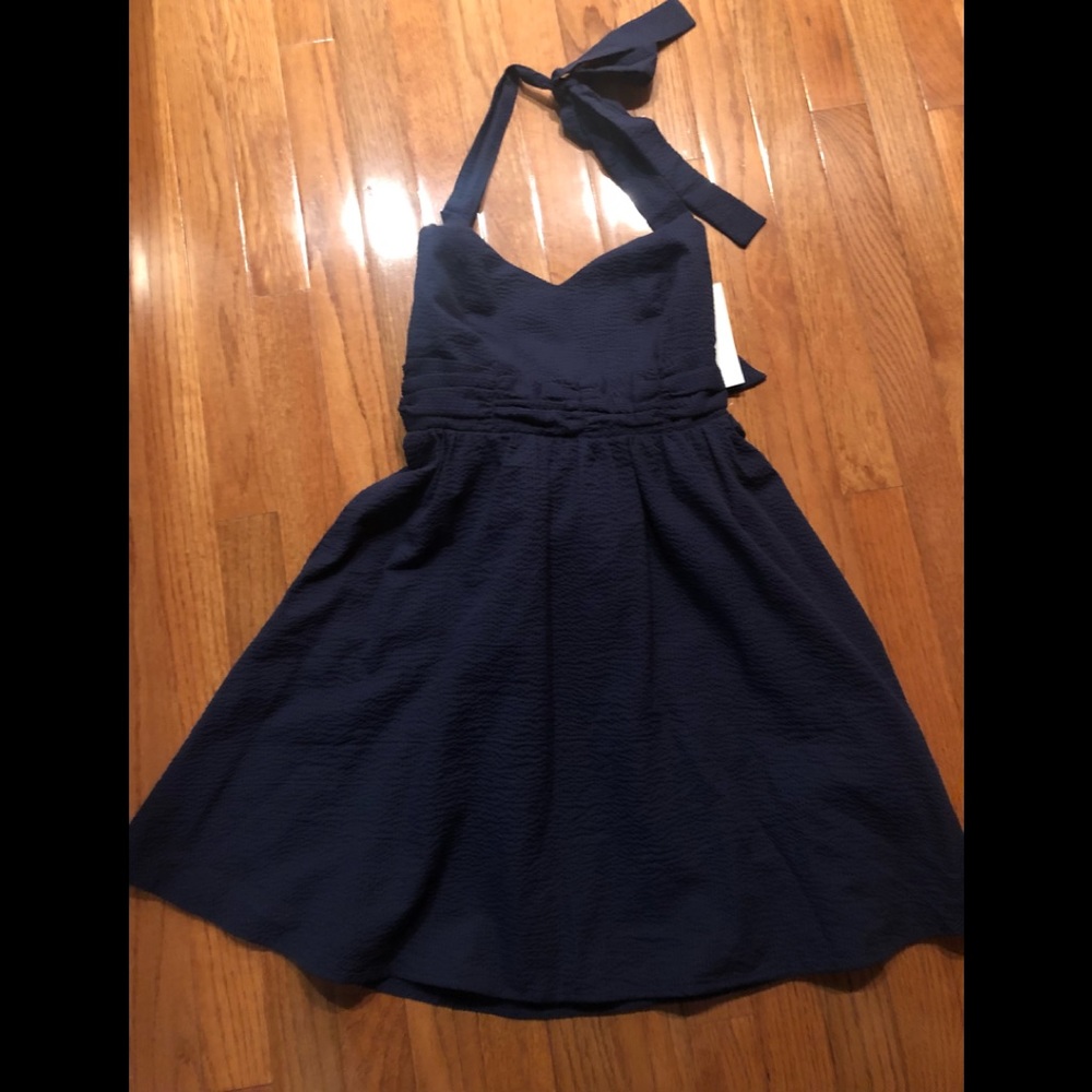 Lauren James Navy Dress, Size Small, NWT